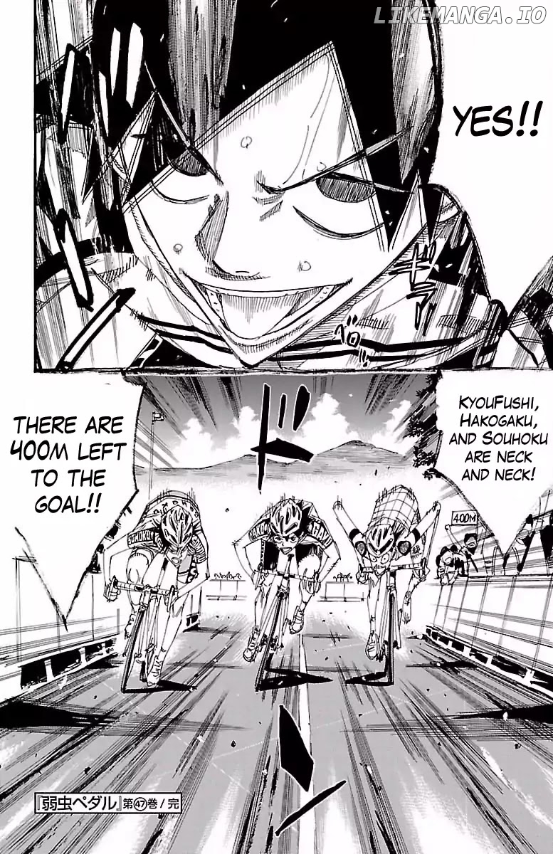 Yowamushi Pedal Chapter 407 - page 17