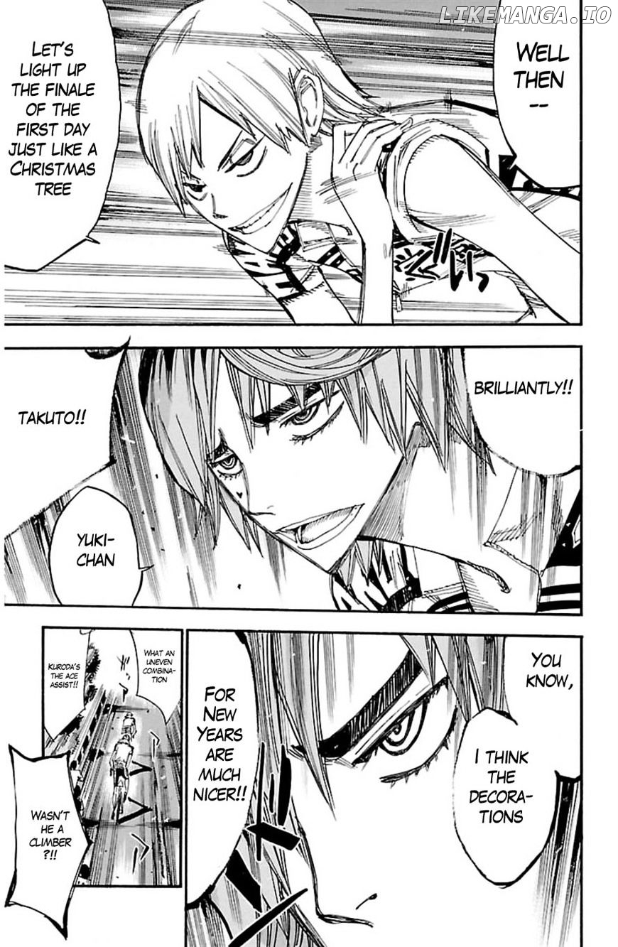 Yowamushi Pedal Chapter 333 - page 10