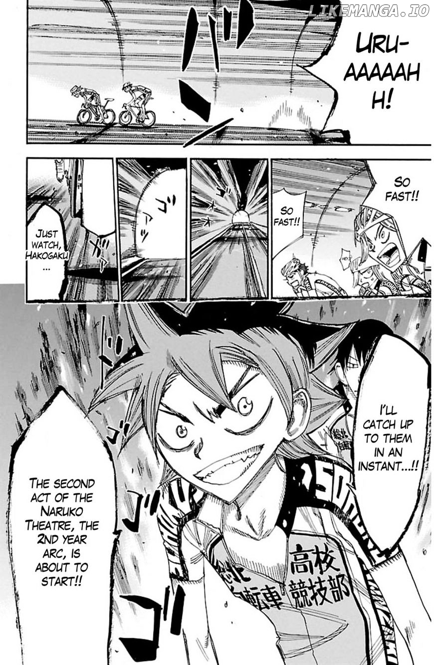Yowamushi Pedal Chapter 333 - page 20