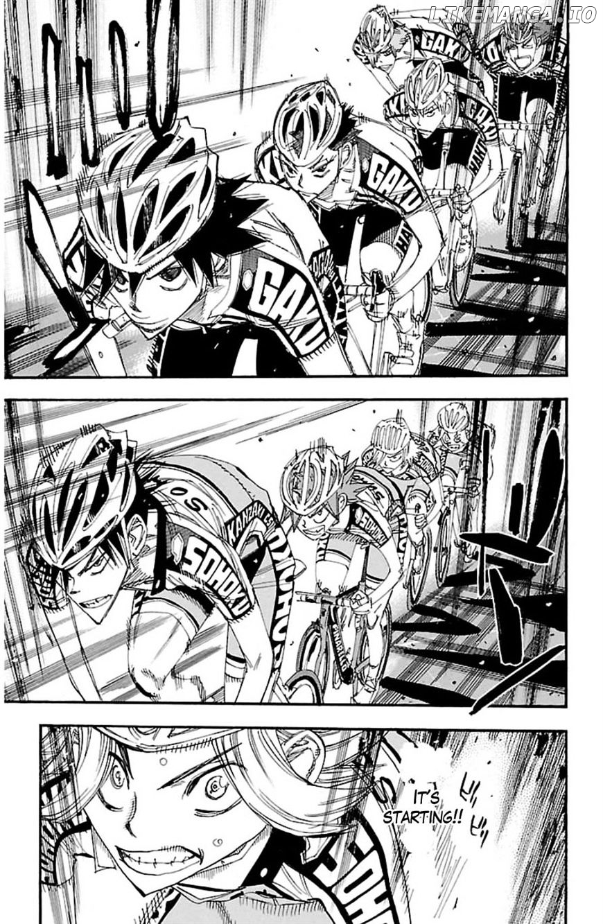 Yowamushi Pedal Chapter 333 - page 3