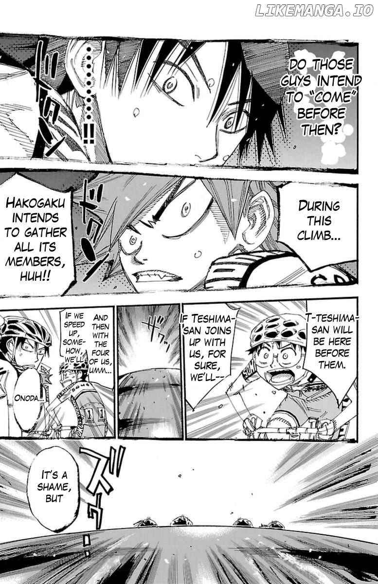 Yowamushi Pedal Chapter 370 - page 10