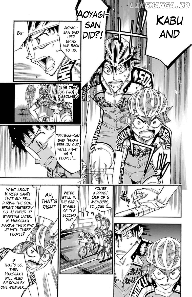 Yowamushi Pedal Chapter 370 - page 8