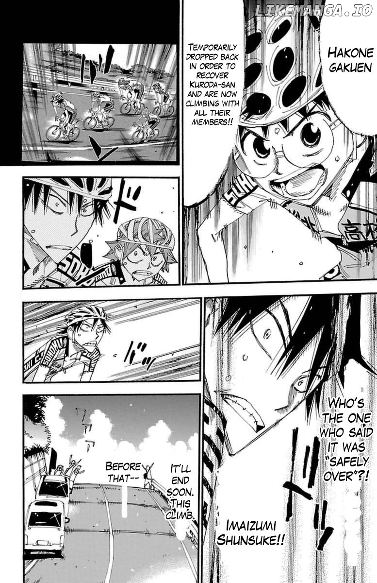 Yowamushi Pedal Chapter 370 - page 9