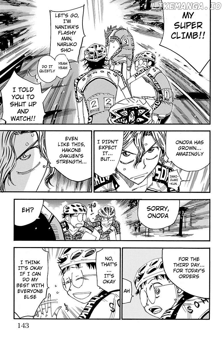 Yowamushi Pedal Chapter 465 - page 16