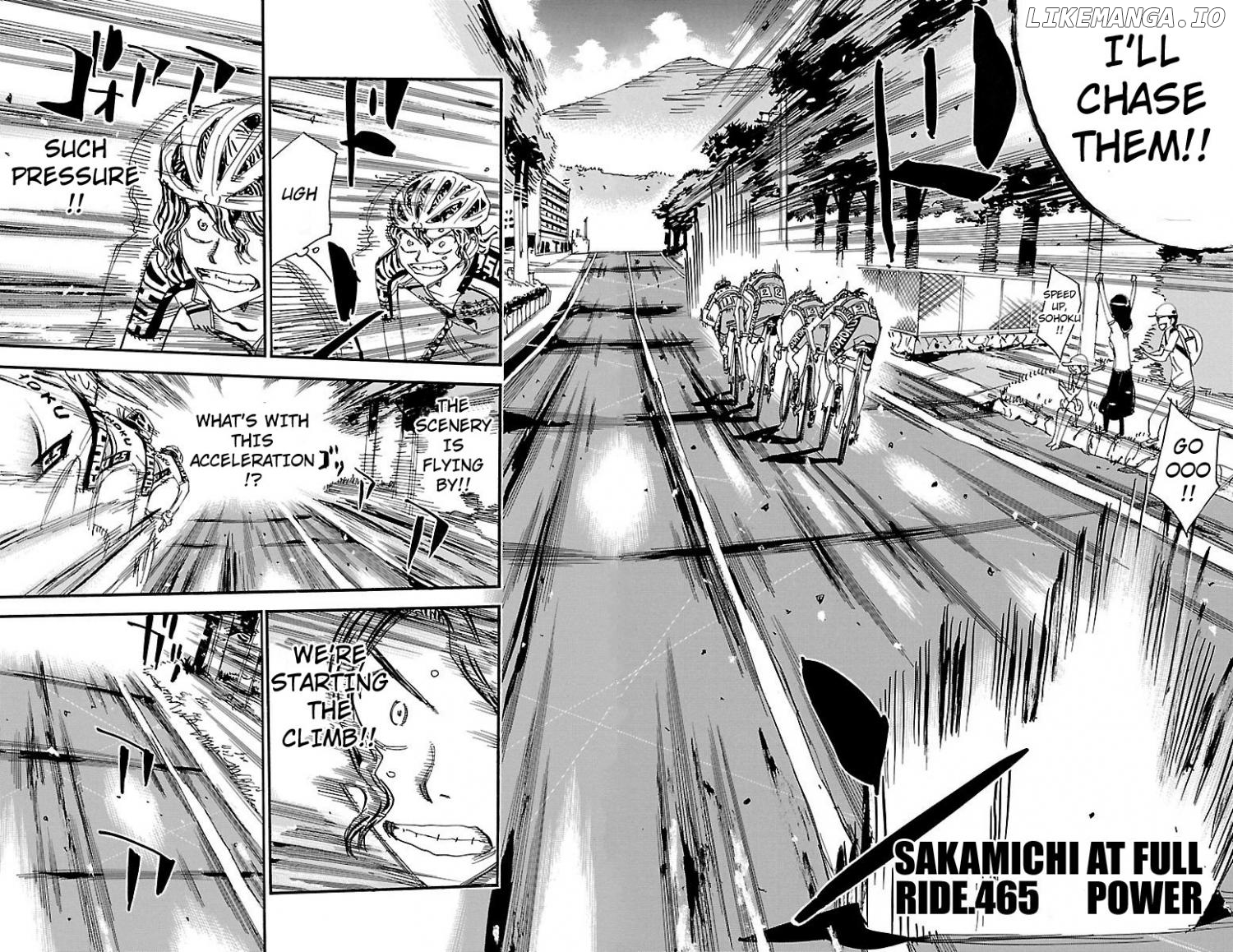 Yowamushi Pedal Chapter 465 - page 2