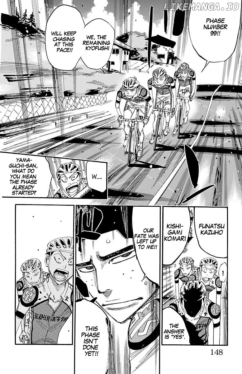 Yowamushi Pedal Chapter 432 - page 17