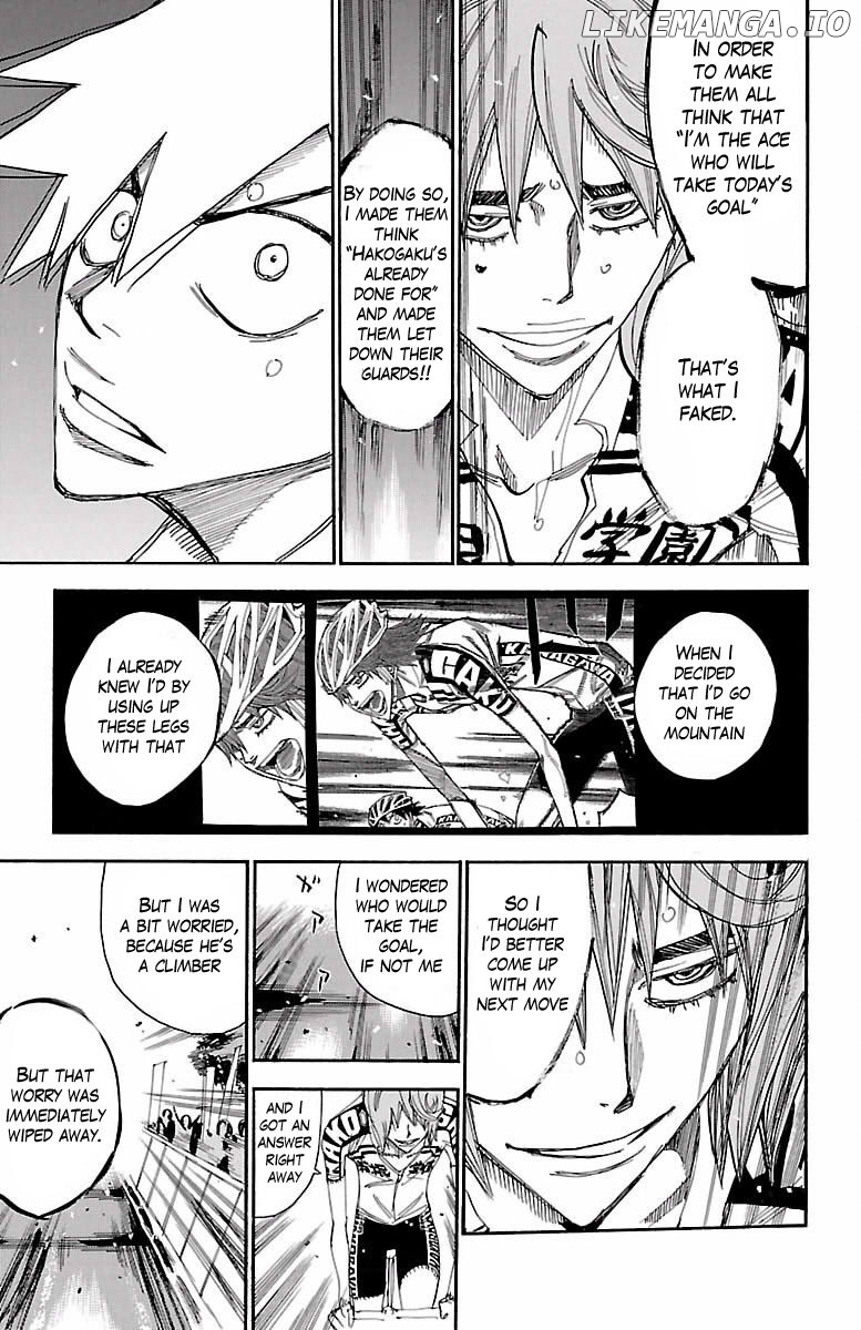 Yowamushi Pedal Chapter 406 - page 10
