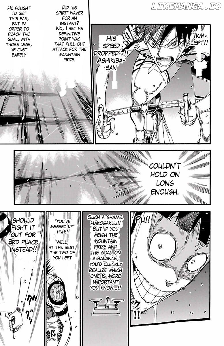 Yowamushi Pedal Chapter 406 - page 6