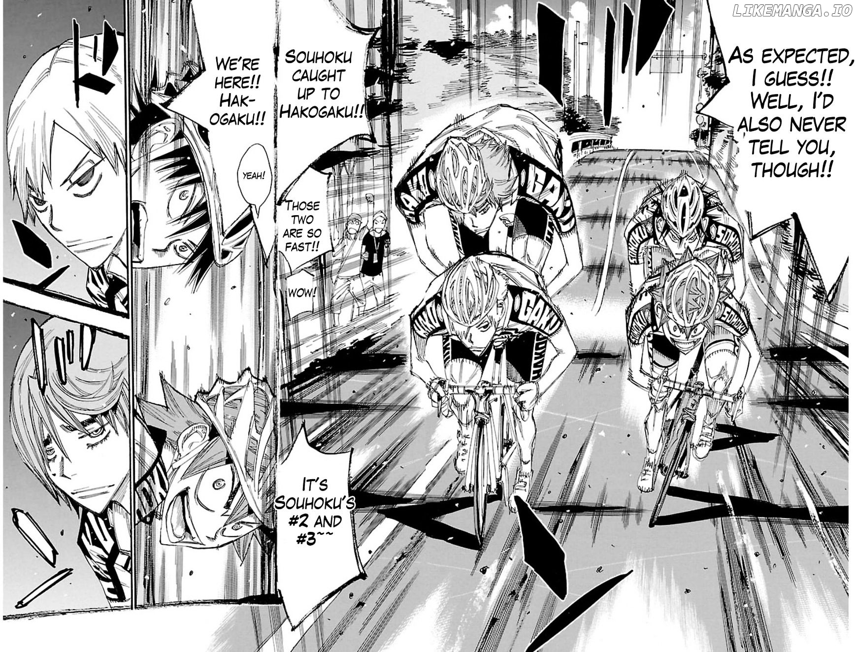 Yowamushi Pedal Chapter 334 - page 10
