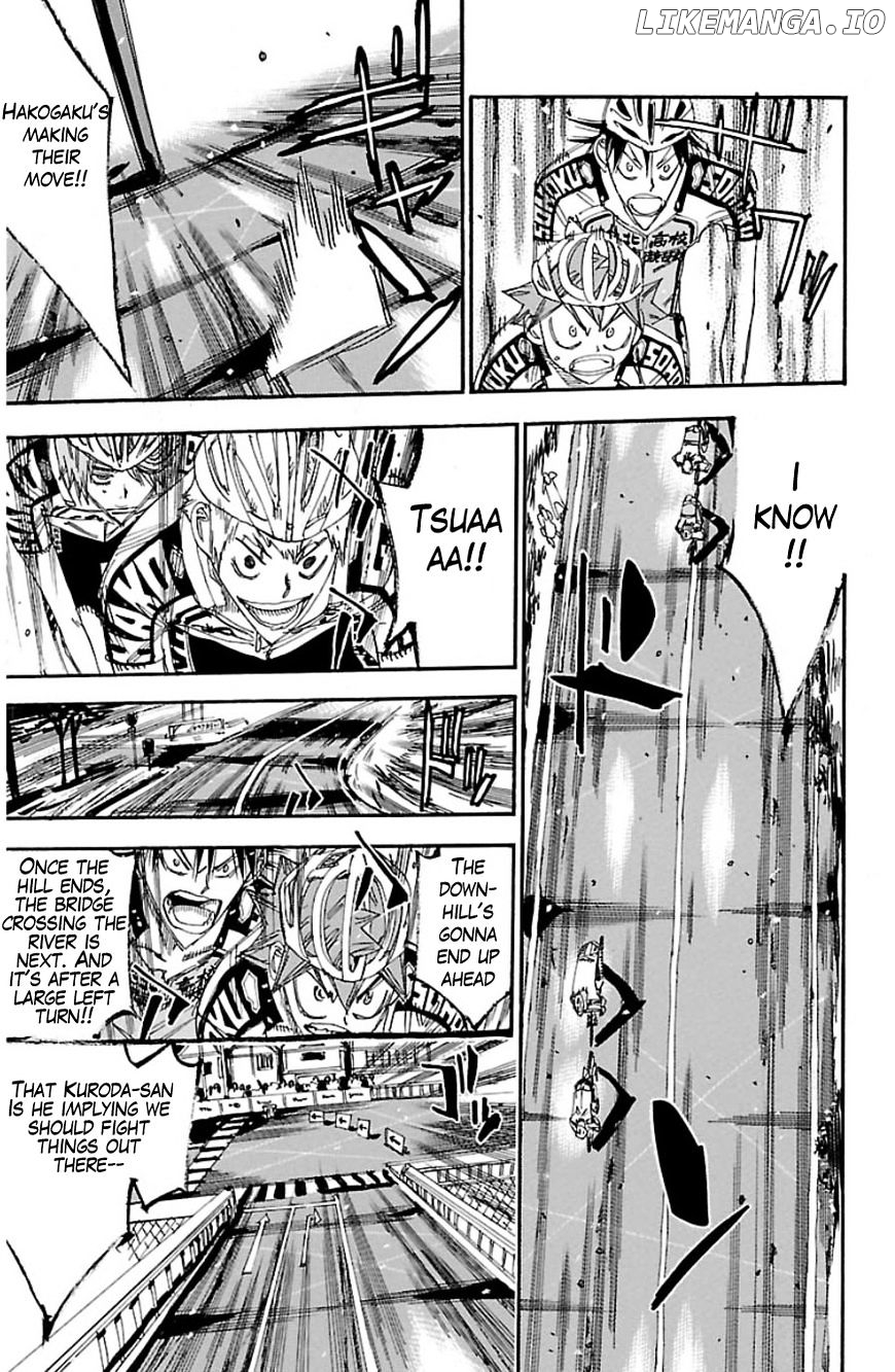 Yowamushi Pedal Chapter 334 - page 14
