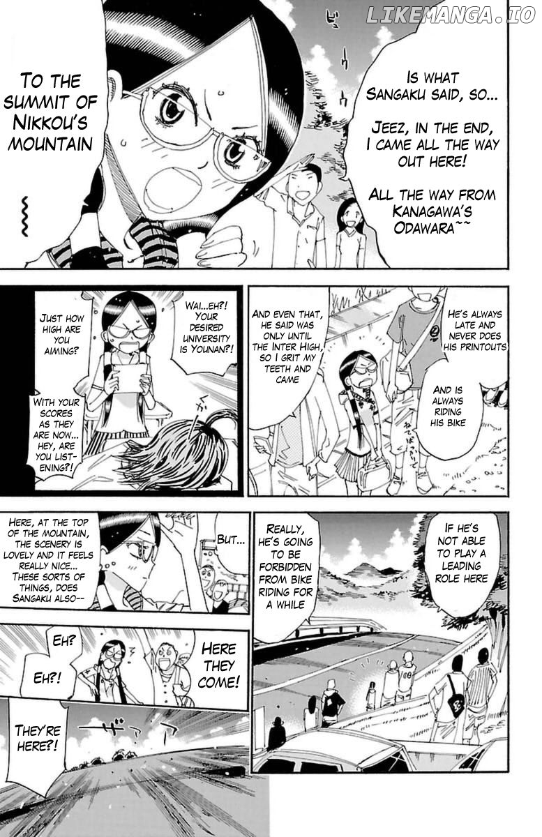 Yowamushi Pedal Chapter 371 - page 3