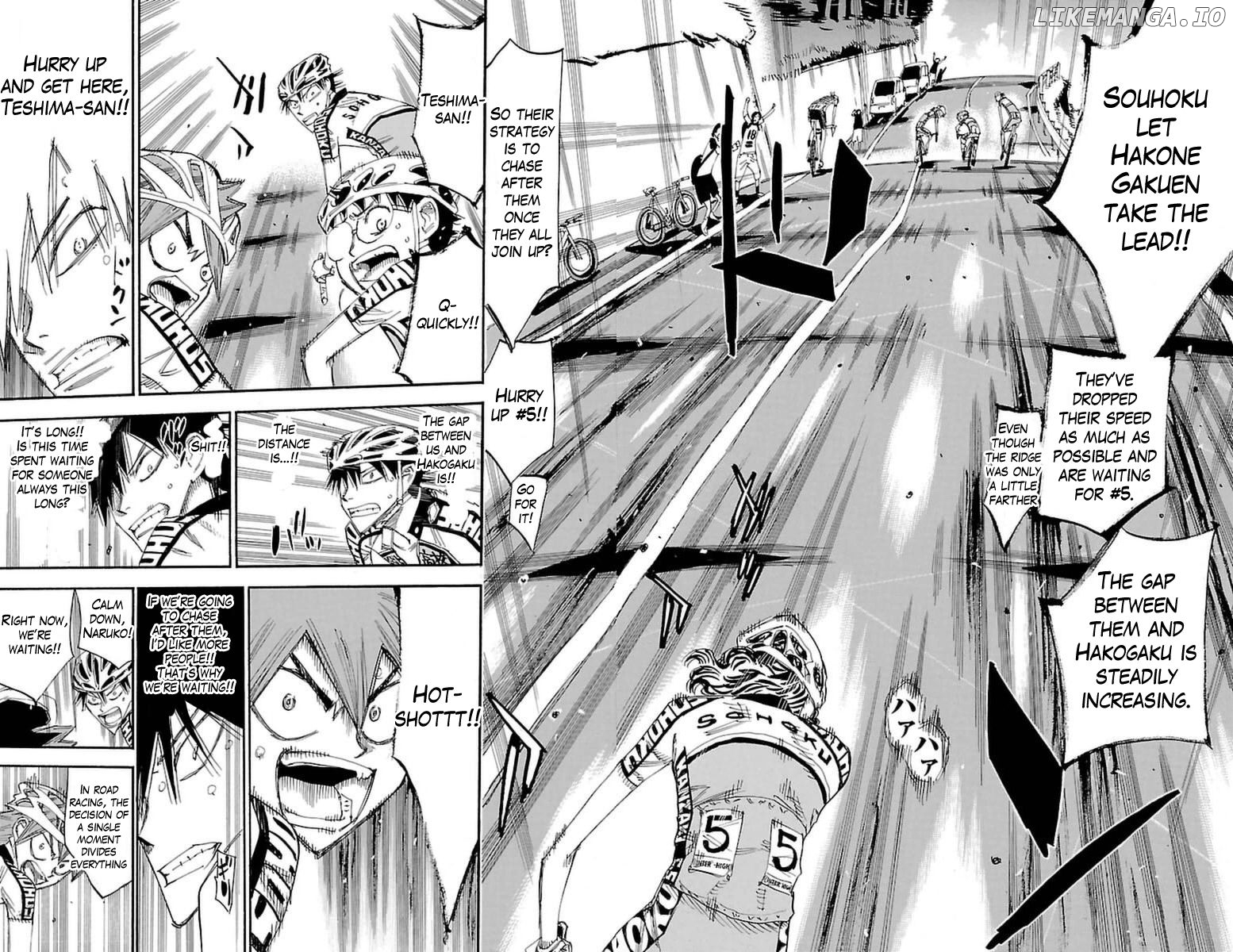 Yowamushi Pedal Chapter 371 - page 8
