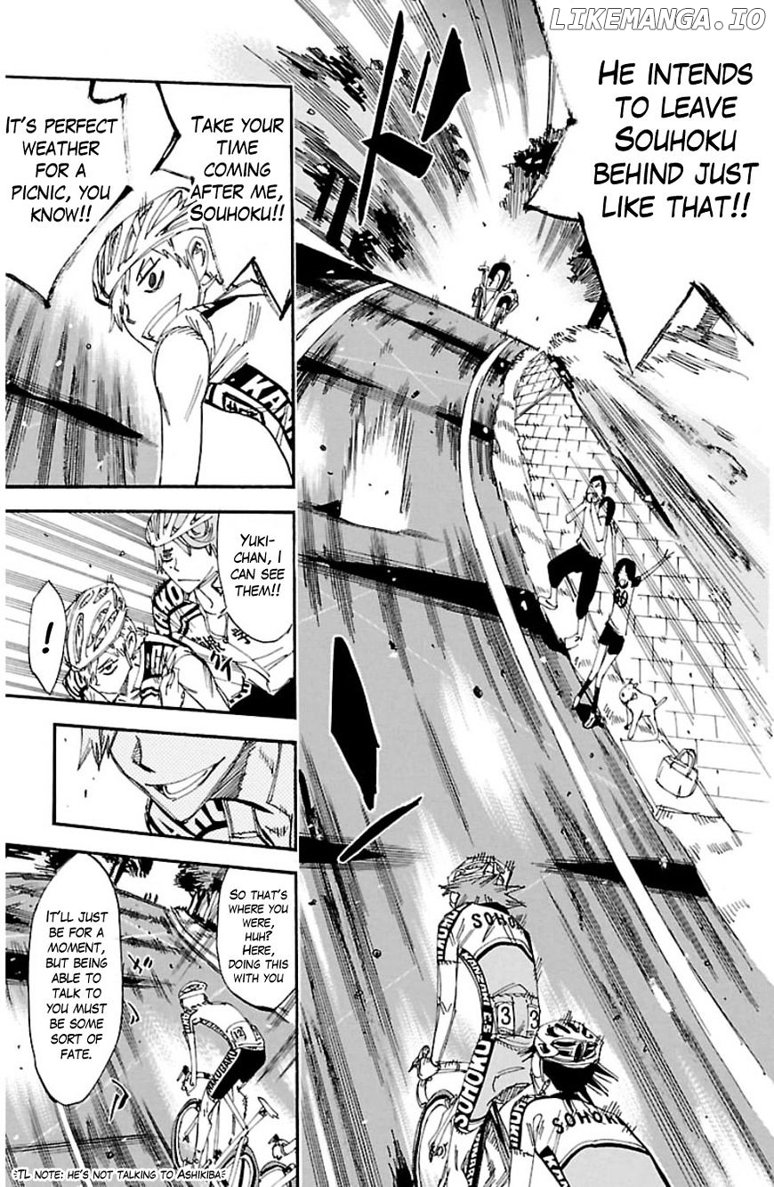 Yowamushi Pedal Chapter 335 - page 8