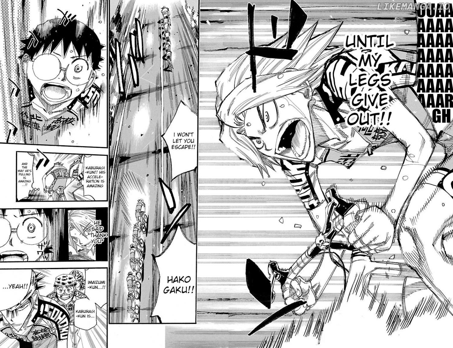 Yowamushi Pedal Chapter 455 - page 4