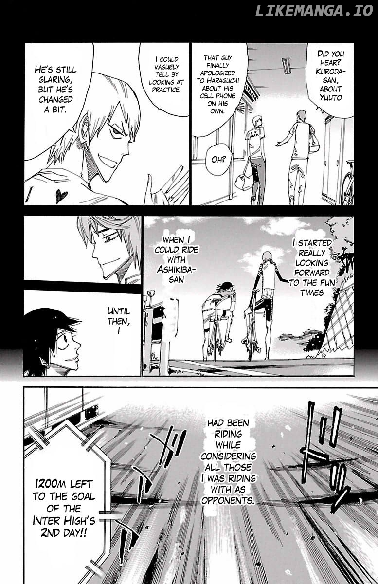 Yowamushi Pedal Chapter 405 - page 21