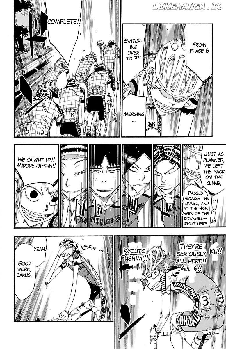 Yowamushi Pedal Chapter 373 - page 10