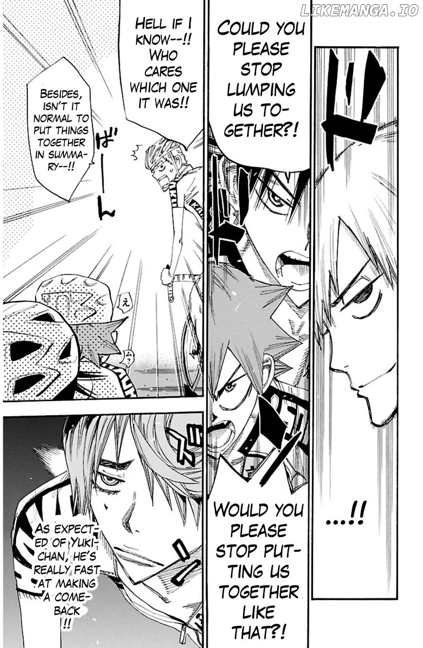 Yowamushi Pedal Chapter 336 - page 3