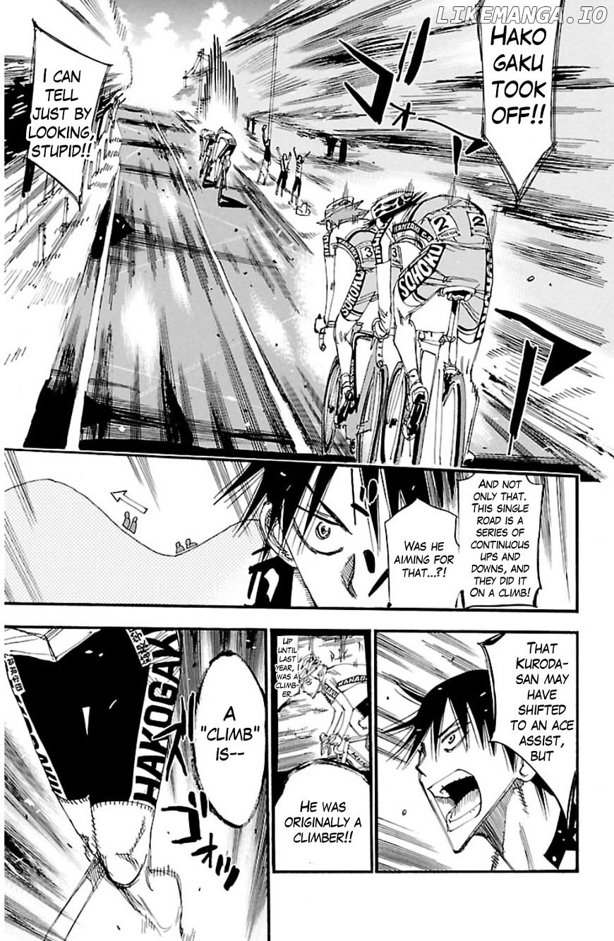 Yowamushi Pedal Chapter 336 - page 5