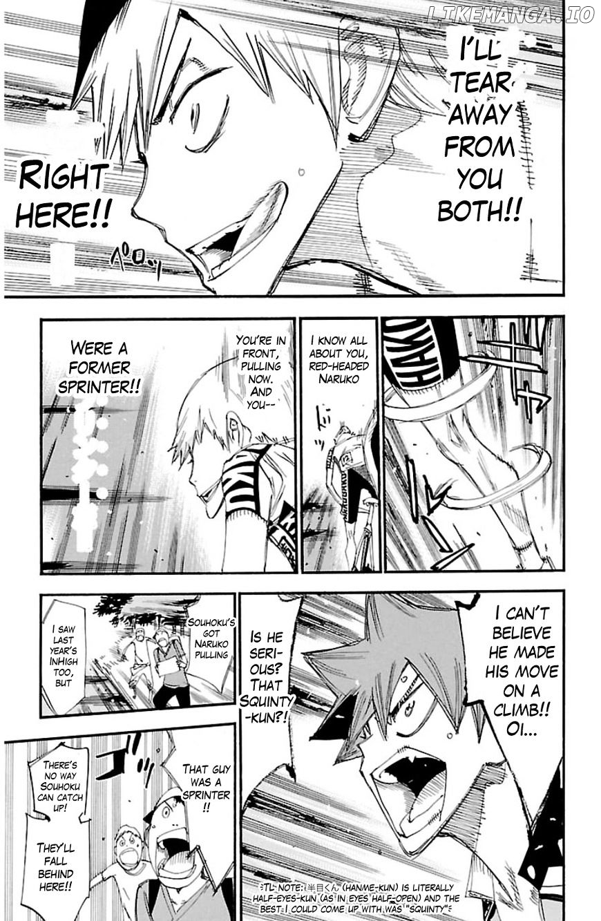 Yowamushi Pedal Chapter 336 - page 7