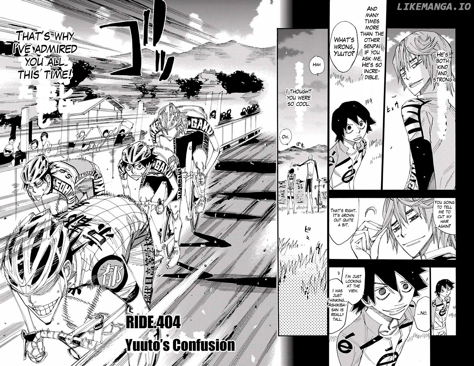 Yowamushi Pedal Chapter 404 - page 4