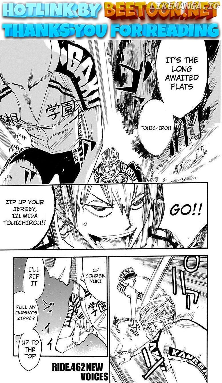 Yowamushi Pedal Chapter 462 - page 1