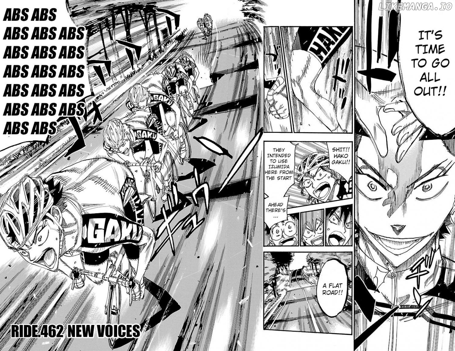 Yowamushi Pedal Chapter 462 - page 2
