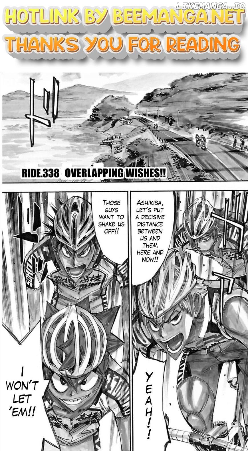 Yowamushi Pedal Chapter 338 - page 1
