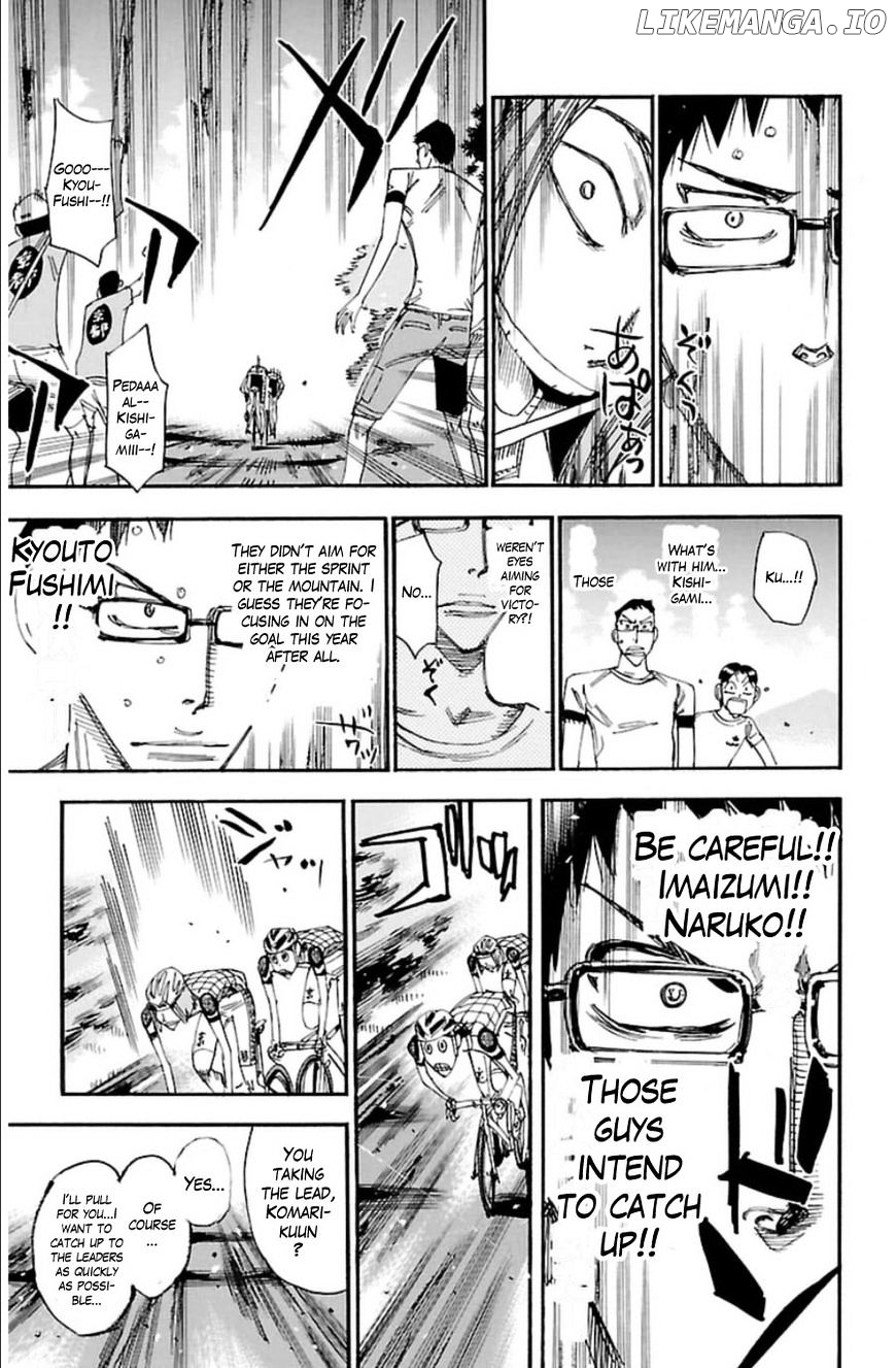Yowamushi Pedal Chapter 338 - page 19