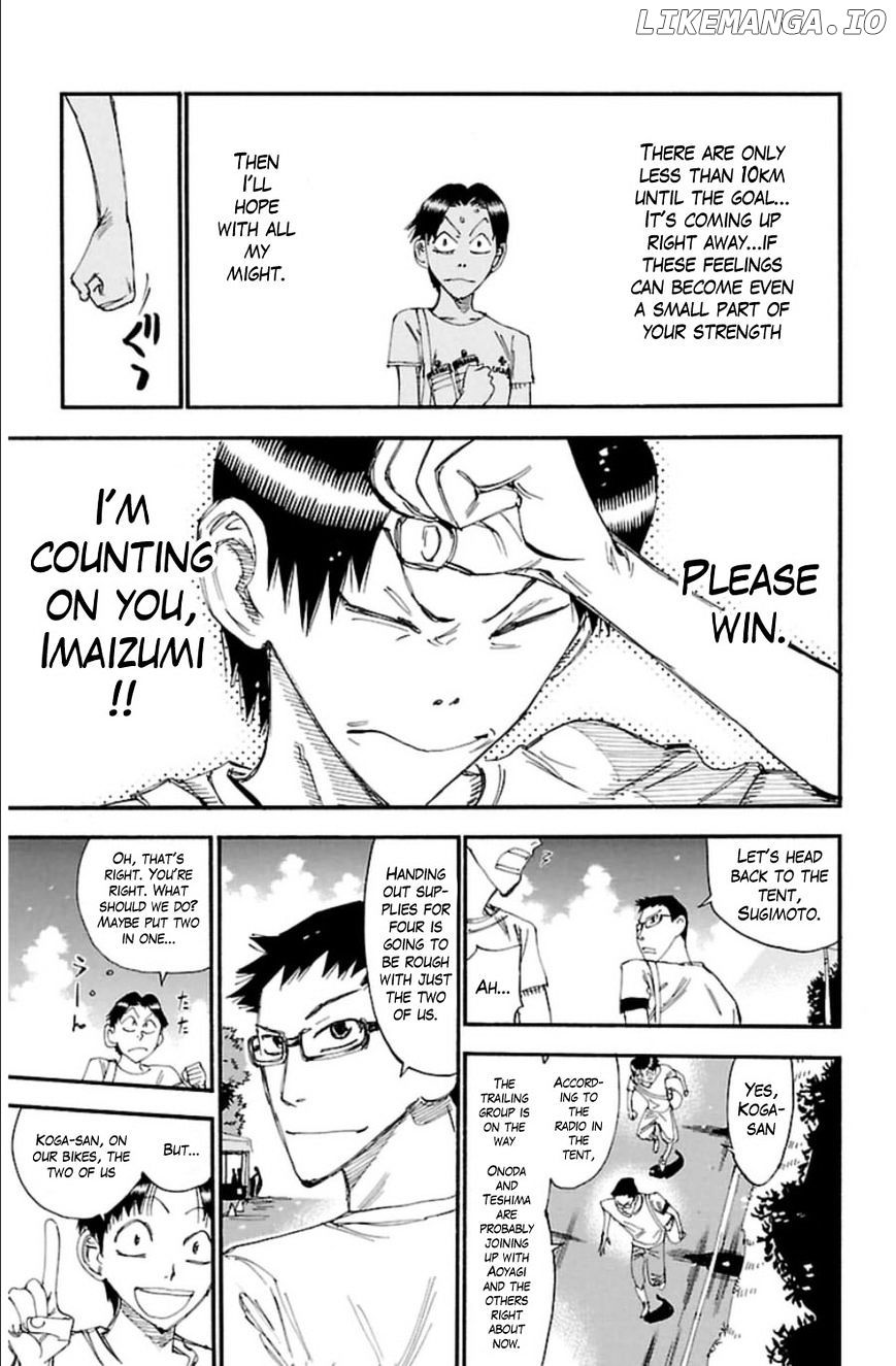 Yowamushi Pedal Chapter 338 - page 9