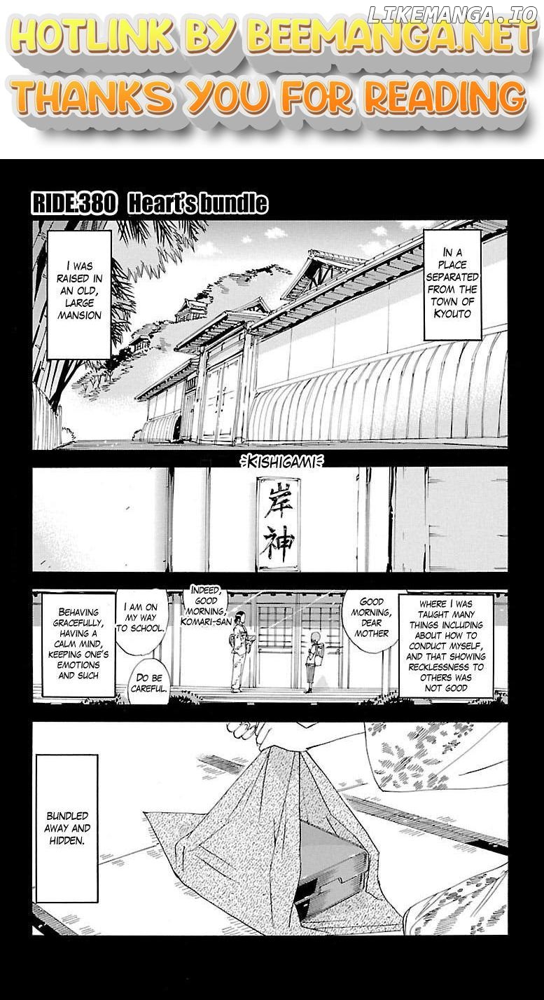 Yowamushi Pedal Chapter 380 - page 1