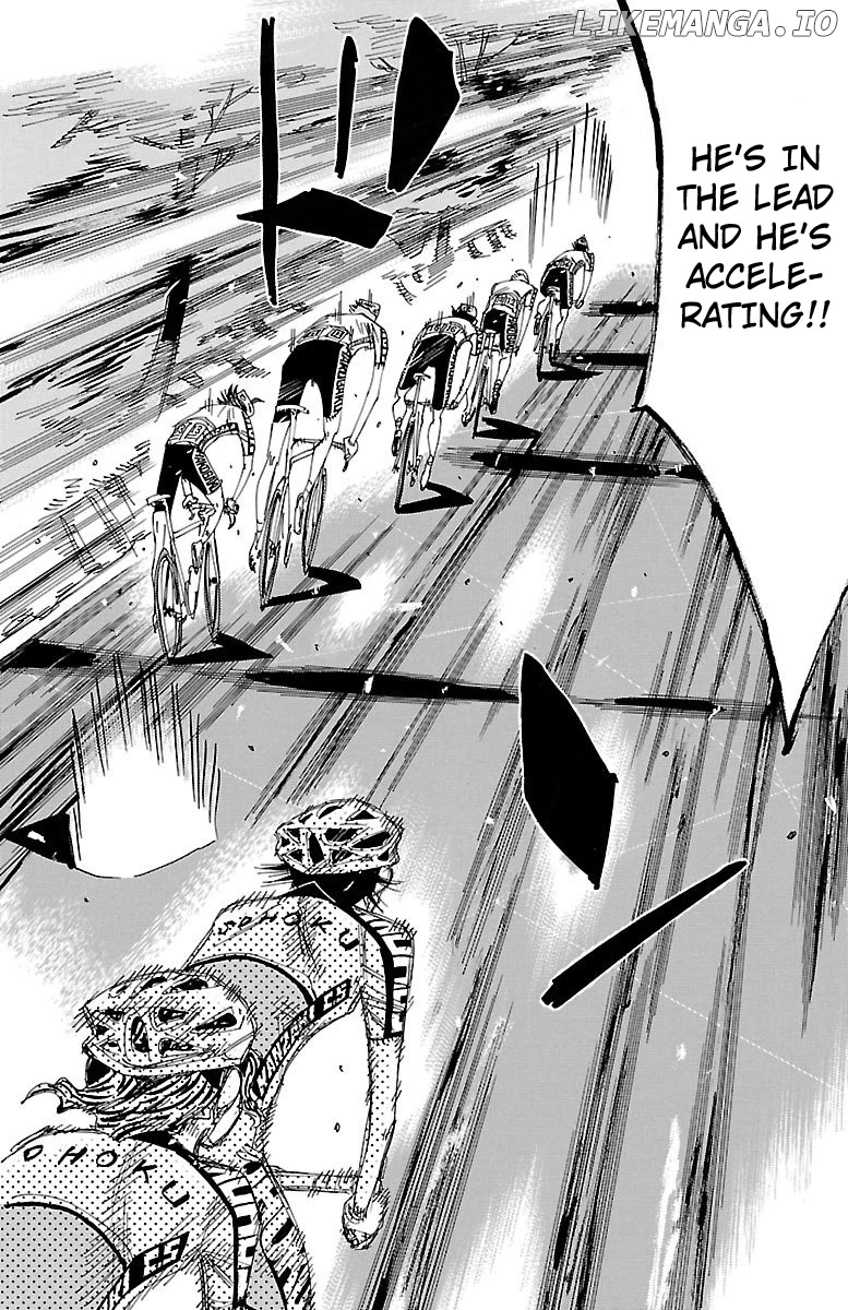 Yowamushi Pedal Chapter 461 - page 14