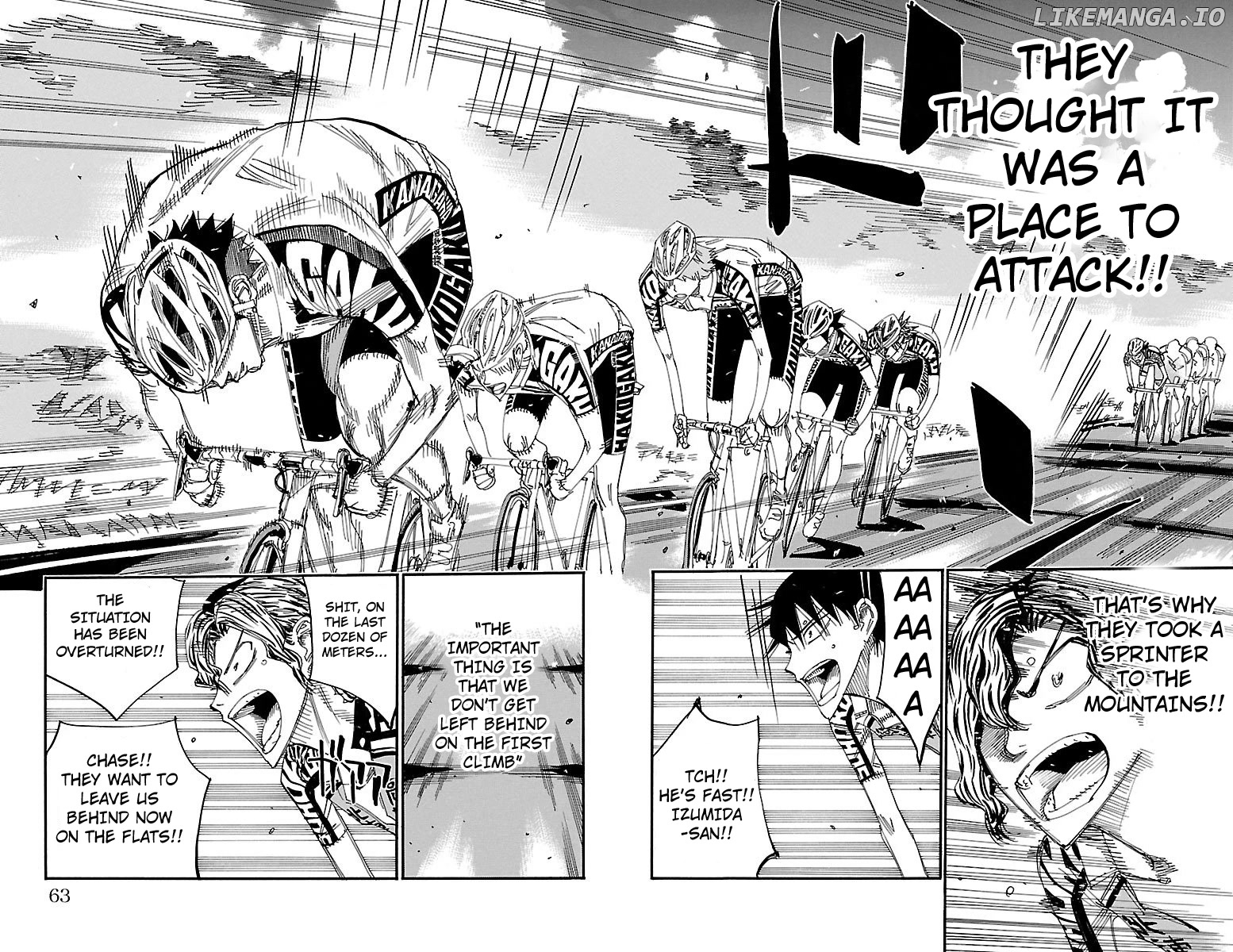 Yowamushi Pedal Chapter 461 - page 16