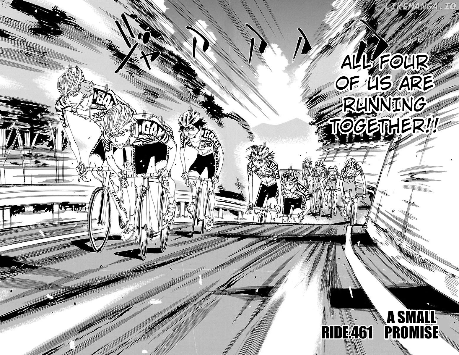 Yowamushi Pedal Chapter 461 - page 2