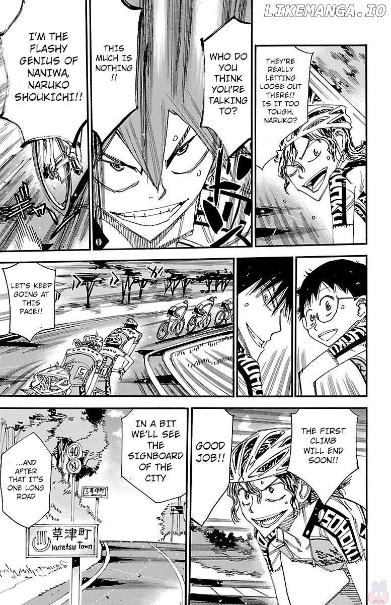 Yowamushi Pedal Chapter 461 - page 4