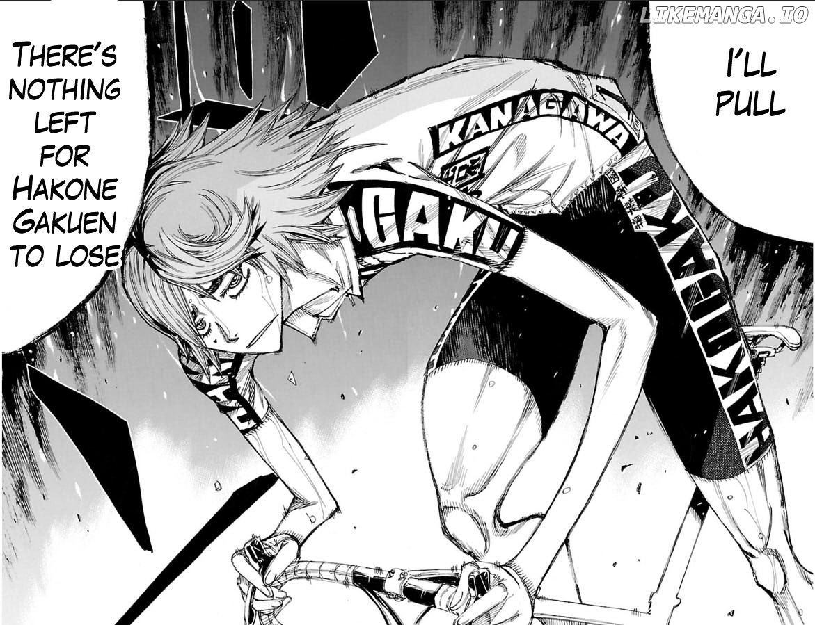 Yowamushi Pedal Chapter 345 - page 4
