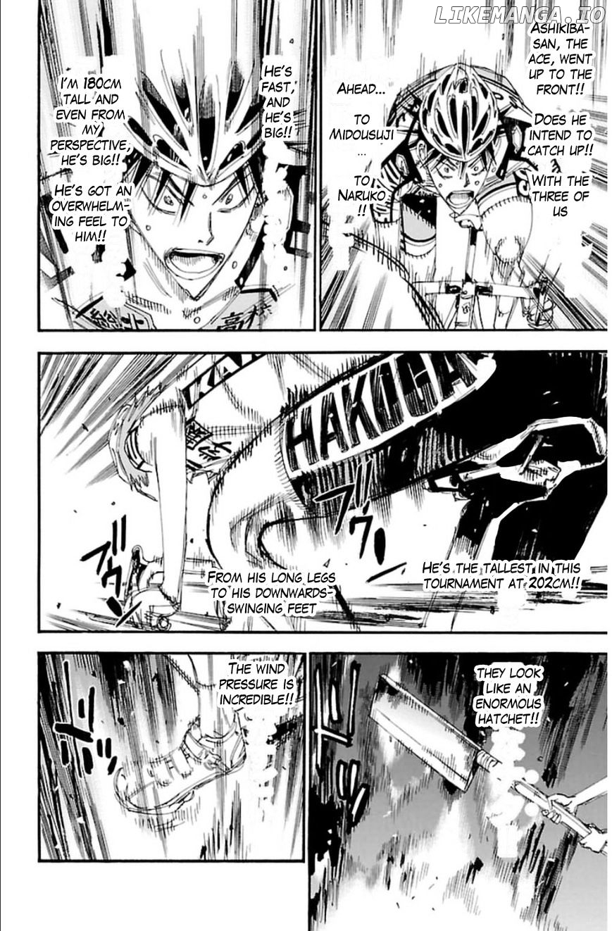 Yowamushi Pedal Chapter 345 - page 7
