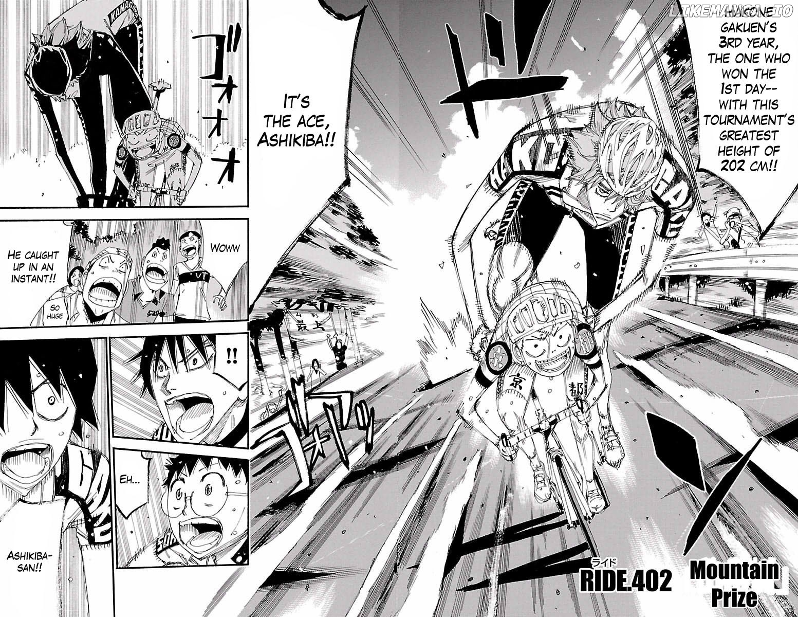 Yowamushi Pedal Chapter 402 - page 2