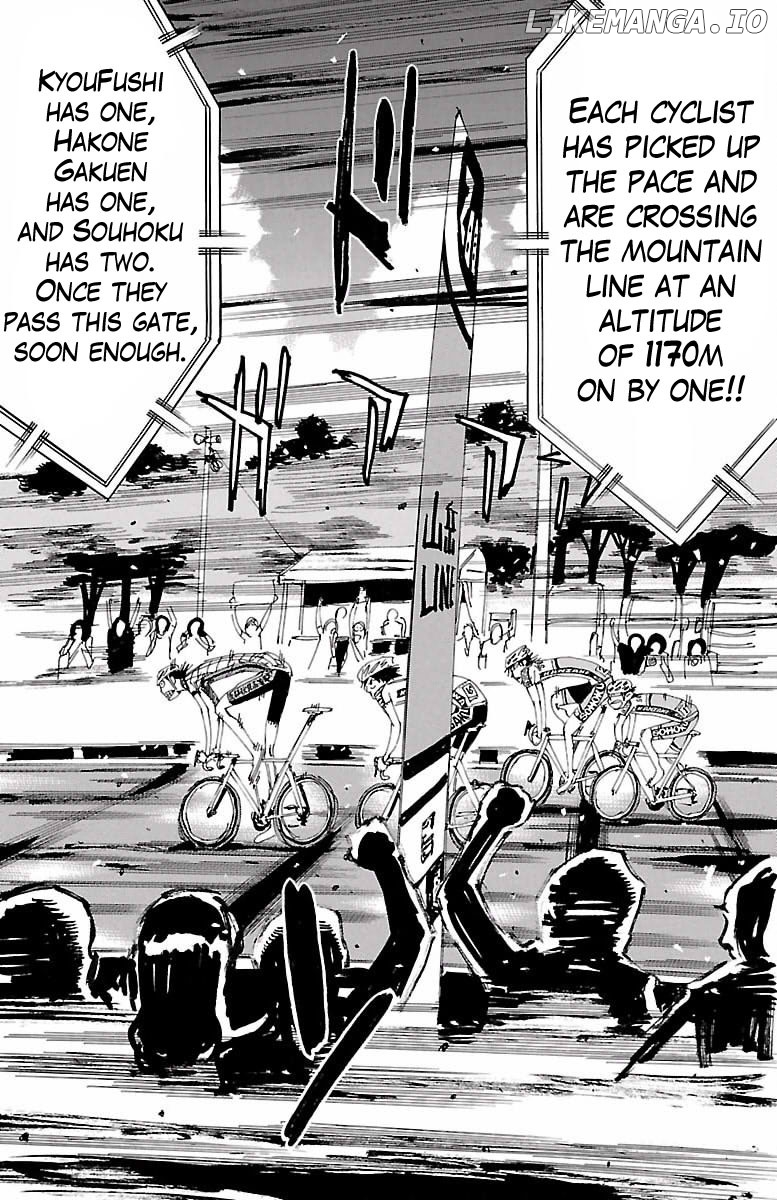 Yowamushi Pedal Chapter 402 - page 7