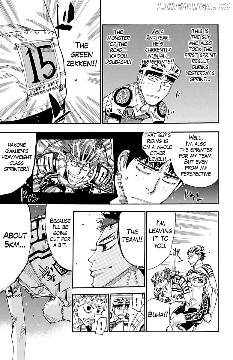Yowamushi Pedal Chapter 374 - page 4