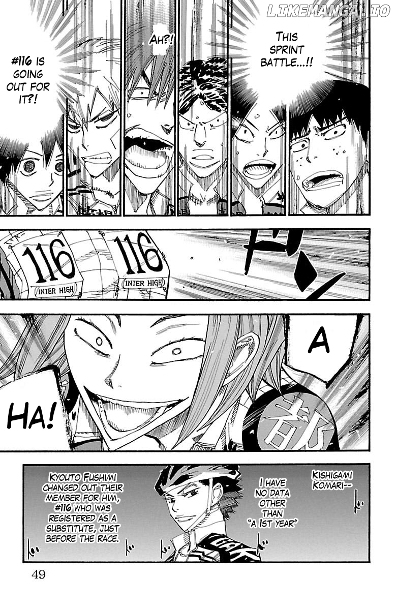 Yowamushi Pedal Chapter 375 - page 3
