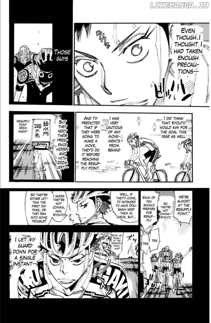 Yowamushi Pedal Chapter 339 - page 2
