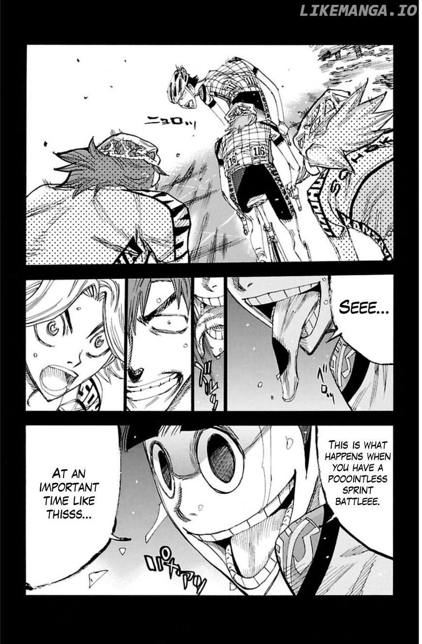 Yowamushi Pedal Chapter 339 - page 7