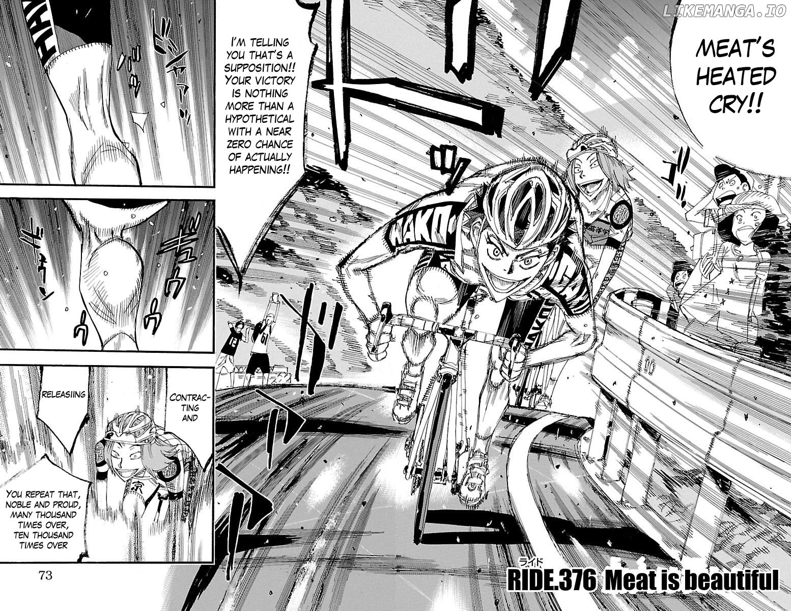 Yowamushi Pedal Chapter 376 - page 3
