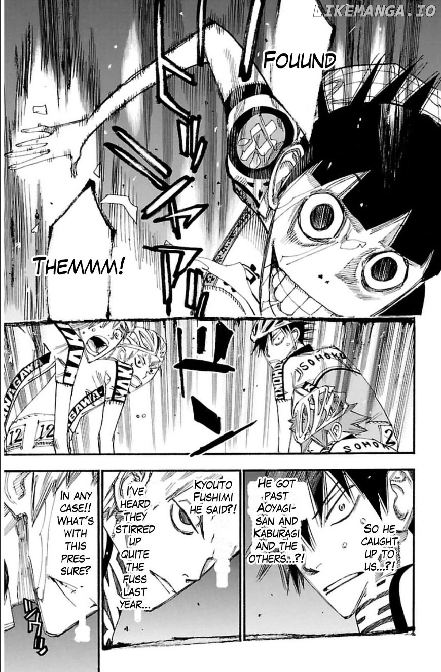 Yowamushi Pedal Chapter 340 - page 4