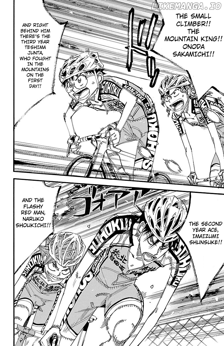Yowamushi Pedal Chapter 458 - page 4