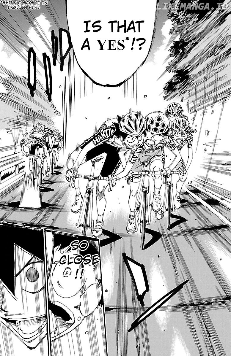 Yowamushi Pedal Chapter 458 - page 9