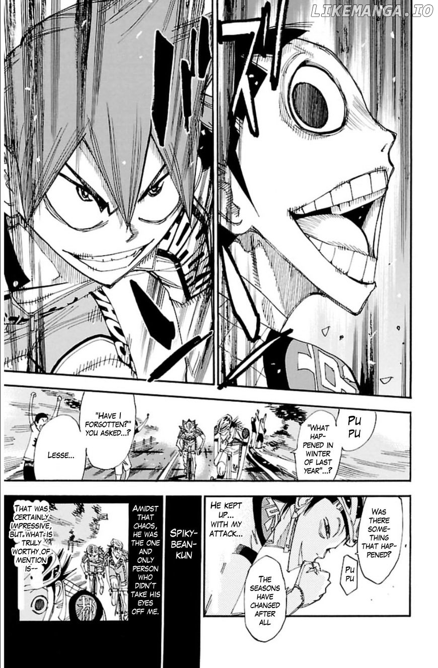 Yowamushi Pedal Chapter 341 - page 3