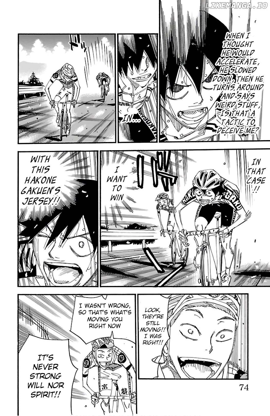 Yowamushi Pedal Chapter 488 - page 3