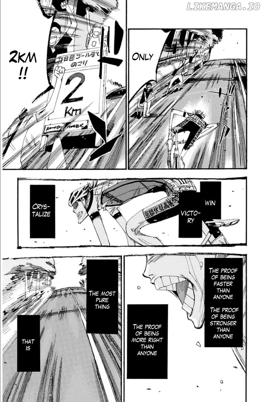 Yowamushi Pedal Chapter 343 - page 4