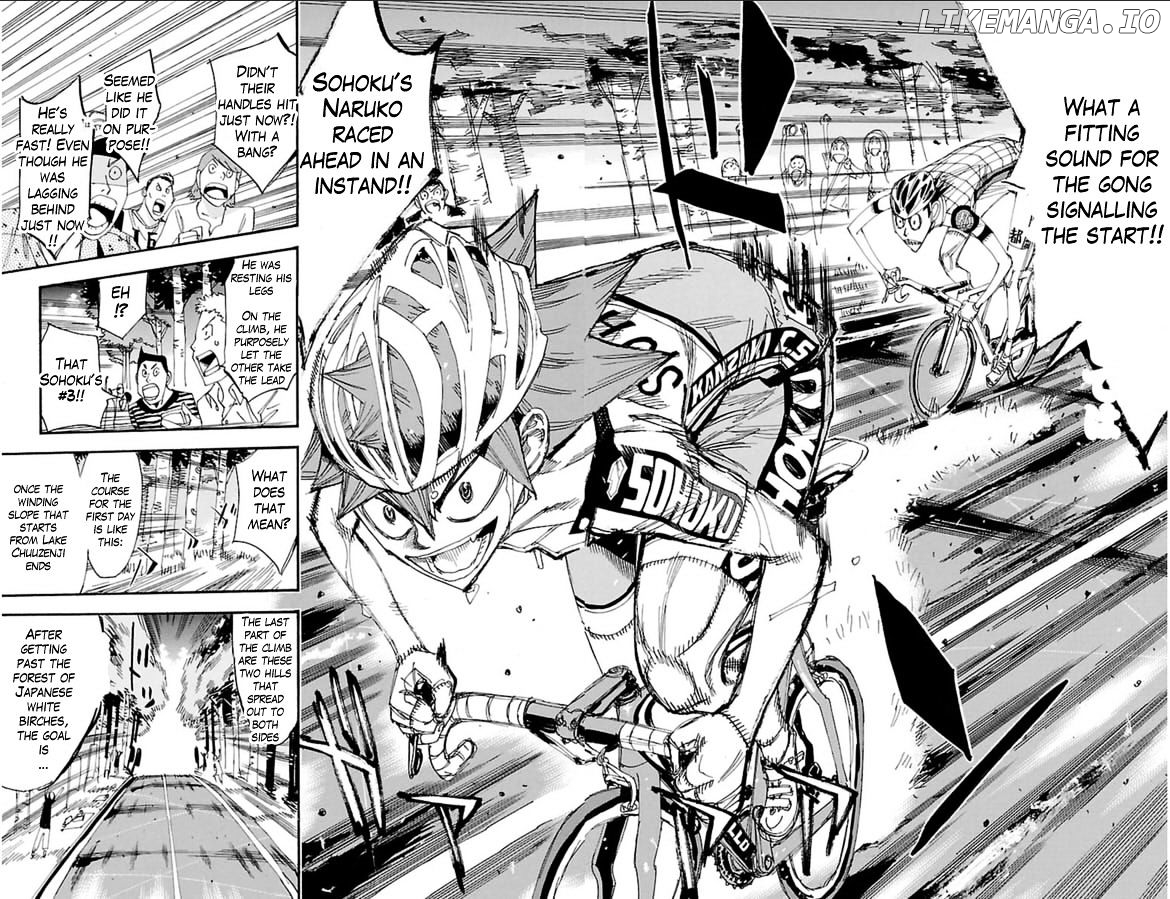 Yowamushi Pedal Chapter 343 - page 8